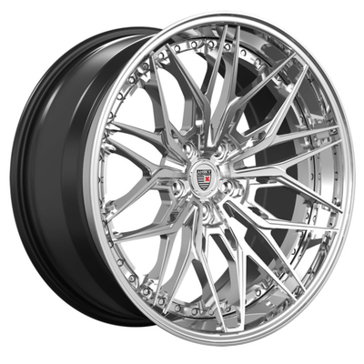 Anrky S3-X1 Porsche 991 Turbo S Wheels Matt Black 3PC অপশন