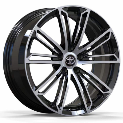 Toyota 19'' OEM ডিজাইন ফোর্জ অটো হুইলস মেশিনড ফেস
