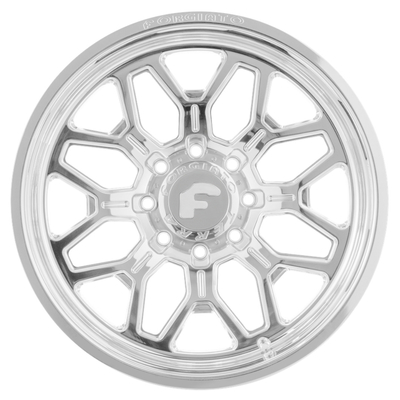 Forgiato Flusso-T উজ্জ্বল সিলভার হুইলস 6061-T6 Lugs 4-8