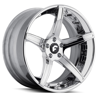 JWL TUV VIA ব্রাশড সিলভার রিমস-এর সাথে Chrome Lip Affilato-ECL