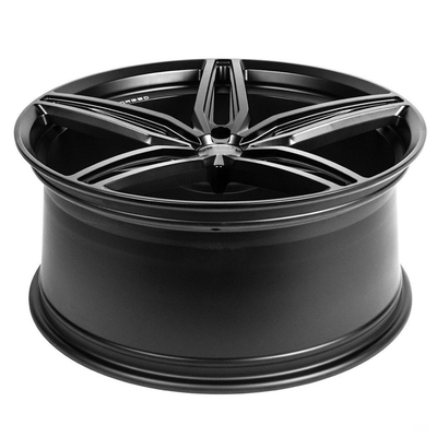 BMW M3 M4 F8x 20x9.5 20x11 এর জন্য VR নকল D10 ম্যাট কালো চাকা