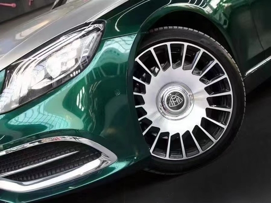 20 ইঞ্চি মার্সিডিজ বেঞ্জ নকল চাকা S600 S500 S550 S63 S400 S450 S350 CL S ক্লাস মেবাচ স্টাইল