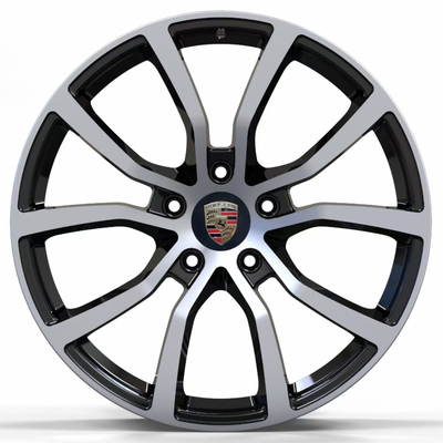 Porsche Cayenne Tubro S-এর জন্য 21'' ই এম পোর্শে নকল চাকা ফিট করে৷