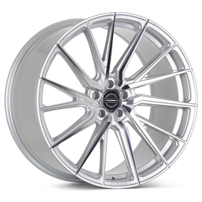 অডি RS4 A6 এর জন্য সিলভার পালিশ করা Vossen HF-4T নকল চাকা