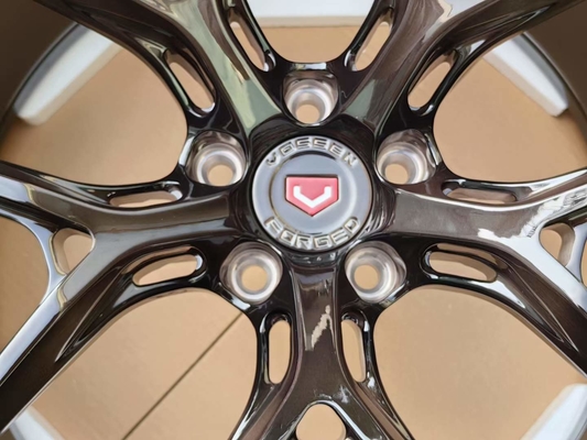Vossen S21-01 নকল চাকার ব্রাশ করা কালো মুখ