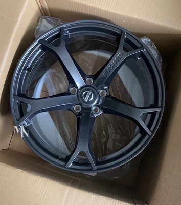 Nissan Nismo OEM গানমেটাল হুইল রিম নিসান 370Z Z34 মনোব্লক নকল চাকা
