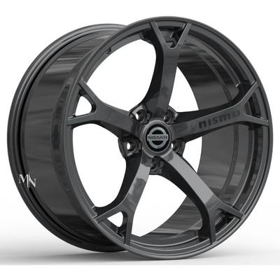 Nissan Nismo OEM গানমেটাল হুইল রিম নিসান 370Z Z34 মনোব্লক নকল চাকা