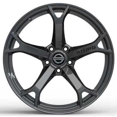 Nissan Nismo OEM গানমেটাল হুইল রিম নিসান 370Z Z34 মনোব্লক নকল চাকা