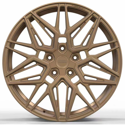 পোর্শে প্যানামেরার জন্য Vossen HF-7 ব্রোঞ্জের নকল চাকা