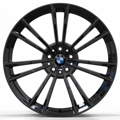 BMW 5 সিরিজের জন্য 20'' গ্লস ব্ল্যাক নকল চাকা