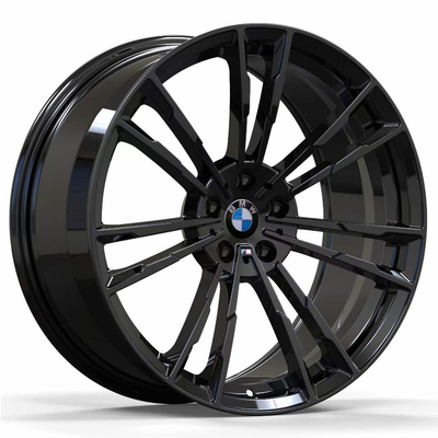 BMW 5 সিরিজের জন্য 20'' গ্লস ব্ল্যাক নকল চাকা