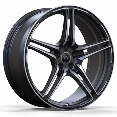 Audi A6 এর জন্য 21'' ABT FR20 মিস্টিক ব্ল্যাক অ্যালয় হুইল সেট৷