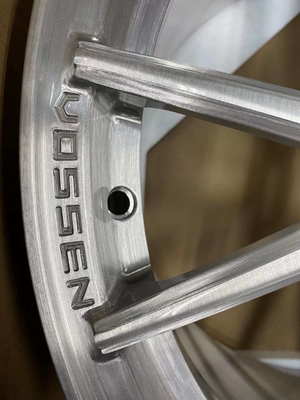 BMW E93 M3 এর জন্য ব্রাশ করা সিলভার ভোসেন VFS-2 নকল চাকা
