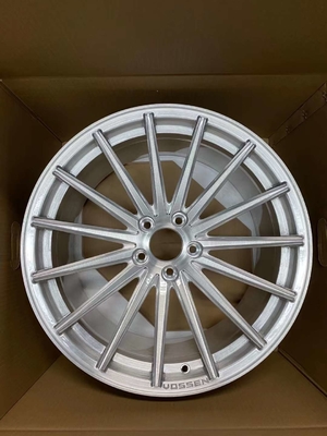 BMW E93 M3 এর জন্য ব্রাশ করা সিলভার ভোসেন VFS-2 নকল চাকা