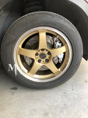 মাজদা আরএক্স৭ আরএক্স৮ মিয়াটার জন্য MAZDASPEED MS-01S মনোব্লক নকল চাকা